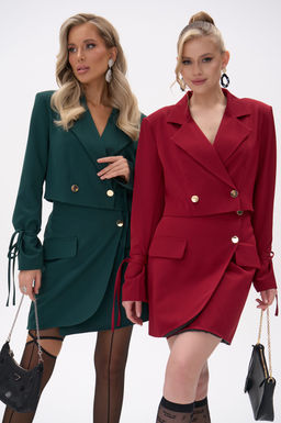 Пиджак Бонни (бордовый) - Эльза фото 24