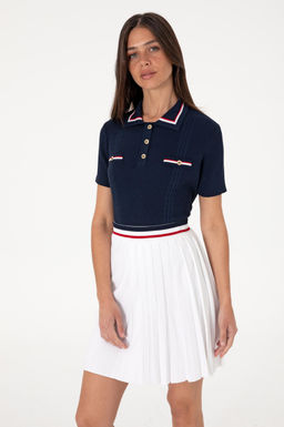 Kad_n Lacivert Kazak Sepette S_rpriz _ndirim - U.s. polo assn фото 3