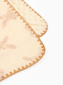 Плед «Этель. Зайчонок», 100×100 см, муслин двухслойный