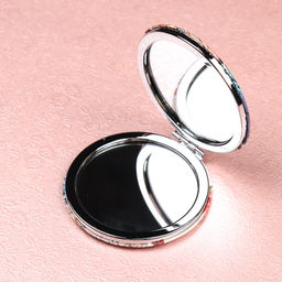 Зеркало карманное 7 см / GT357 /уп 50/300/ кожзам - Галеонтрейд фото 14