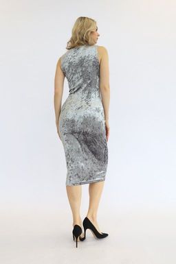 Платье-футляр из бархата - Looklikecat фото 6