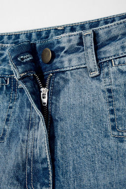 MID-WAIST WIDE-LEG JEANS KATE MOSS X ZARA  фото 4