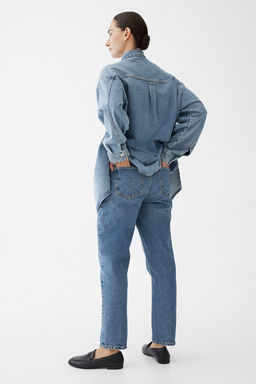 MAMA Slim Mom Ankle Jeans - H&m фото 5