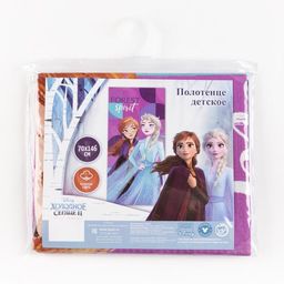 Полотенце Эльза и Анна, Холодное сердце 70х146 см, 100% хлопок 160гр/м2 - Disney фото 8
