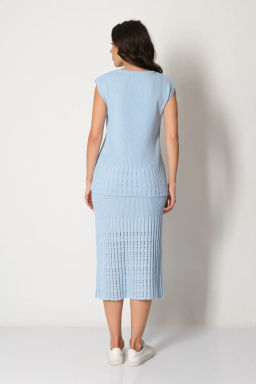 ЗЛАТА Джемпер И 023/голубой