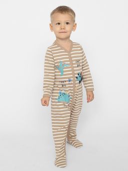 CRB wear/CSNB 90162-31-354 Комбинезон для мальчика,бежевый/Ex.Cherubino  фото 3