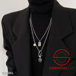 Женская цепочка с кулоном