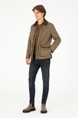 Мужское пальто цвета хаки - U.s. polo assn фото 4