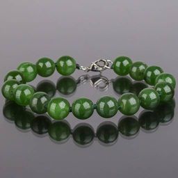 Браслет на замке Нефрит (Россия) 18 см