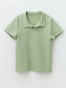 Футболка для мальчика поло, синий - Lesi kids фото 44