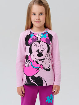 32542015 Фуфайка для девочек (футболка с длинными рукавами)