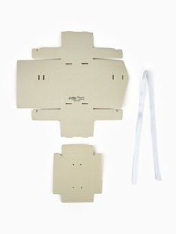 Цена за 5 шт. Коробка под бижутерию «Бежевая», 12×8.5×3 см