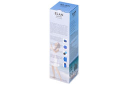 Бутылка для воды 500 мл 6,5*6,5*23 см "Style Matte" с углублениями д/пальцев, небесная