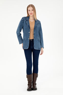 Женская голубая джинсовая рубашка Неожиданная скидка в корзине - U.s. polo assn фото 10