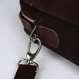 Сумка мужская TEXTURA через плечо, искусственная кожа, цвет коричневый  фото 5