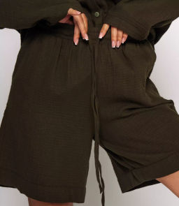 Костюм #ОБШ2490, тёмный-хаки - Dommod фото 5