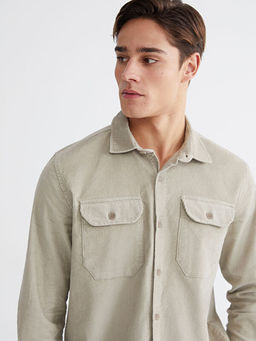 Rahat Kal?p Kadife Erkek G?mlek