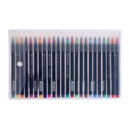 Фломастеры, 24 цвета, в пластиковой коробке, вентилируемый колпачок, Кисти - Simaland фото 2