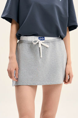 Юбка GO F2005/50-04.164-170 серый меланж