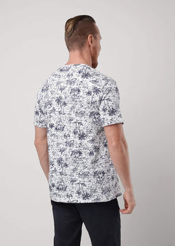 CLE Футболка муж. 552371/01злн_п белый/т.синий - Clever wear фото 2