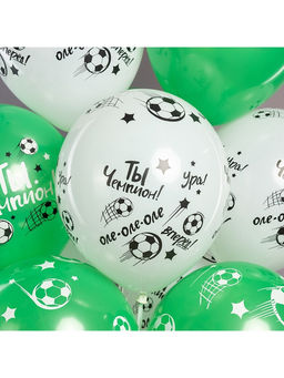 Воздушные шары латексные 12" «Ты Чемпион!», 25 шт.