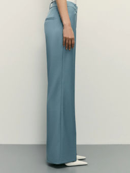 Брюки клеш из вискозы / Zarina  фото 4