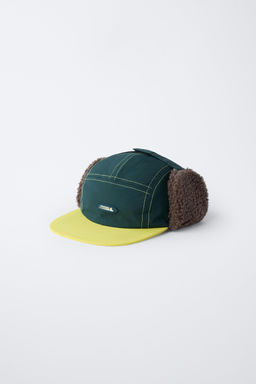 GORRA BORREGUILLO SKI COLLECTION / Verde