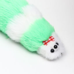 Мышь из искусственного меха, до 13 см, зелёная - Simaland фото 2