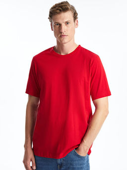 Bisiklet Yaka Penye Erkek Ti??rt