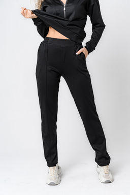 Костюм спортивный без начеса на молнии 43065