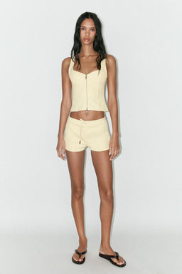 INTERLOCK SHORTS - Zara фото 11