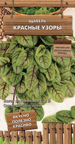 Щавель Красные узоры (сер.Декоративный огород ) (А) (ЦВ) 0,01 г - Поиск фото 2