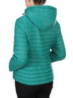 9313 TURQUOISE/BLUE Куртка демисезонная двухсторонняя женская RIKA (100 гр. синтепон) - Fashion фото 14