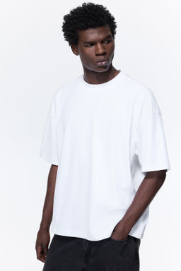 Camiseta interlock Oversized Fit - H&m фото 6