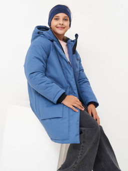 Куртка зимняя 25377-518 джинсовый