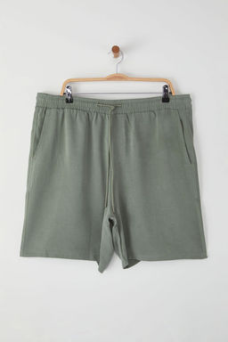 TRENDYOL MAN Erkek Haki %100 Modal Yazl?k Buyuk Beden Sort & Bermuda TMNSS25AP00009 - Trendyolmilla фото 2