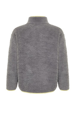 Gri Pelus Orme Spor Sweatshirt THMAW23SW00021