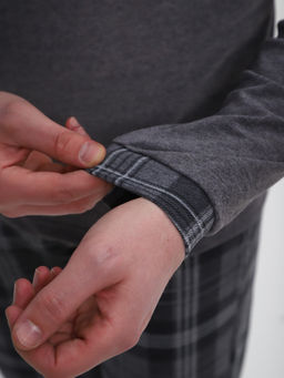 КД28 Пижама мужская (серый)