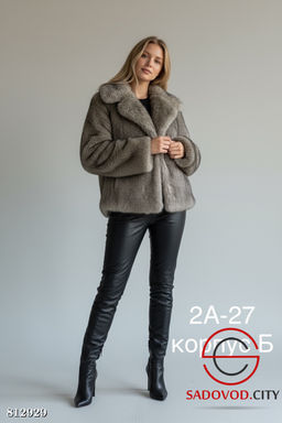 Шуба искусственная женская