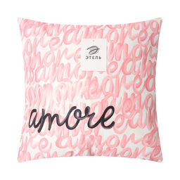 Наволочка декоративная ЭтельAmore 40х40 см, полиэстер, велюр  фото 5