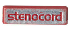 Значок рекламный Stenocord
