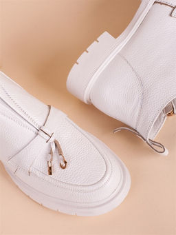 Ботинки женские натуральная кожа/ Броги удобные демисезонные HP9941N - Piniolo фото 3