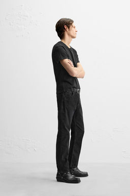 STRAIGHT-FIT REGULAR JEANS - Zara фото 22