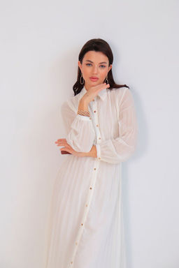 Martichelli Платье молочное фото 5