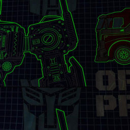 Постельное бельё 1,5 сп Neon Series Optimus Prime Transformers 143*215 см, 150*214 см, 50*70 см -1 шт, светится в темноте - Hasbro фото 5