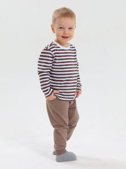 Лонгслив 100% хлопок для мальчика - Оптима фото 4