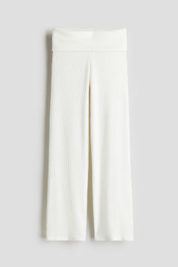 Leggings con cintura plegable