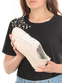 05-PDXL83-3 Кроссовки женские (натуральная кожа) - Фабричный китай фото 2