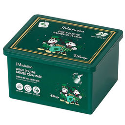 Набор масок тканевых успокаивающих с центеллой JMSOLUTION DISNEY QUICK ROUTINE BARRIER CICA MASK (35  фото 5