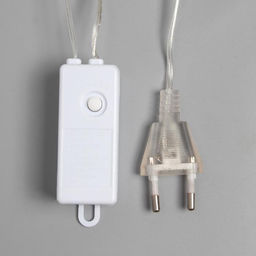 Гирлянда Занавес 1.6?1.6 м роса, IP20, серебристая нить, 160 LED, свечение тёплое белое, 8 режимов, 220 В - Luazon lighting фото 6